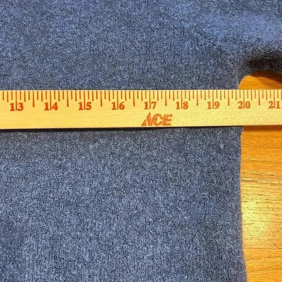 SmartWool Lathrop Sweater Men’s Size Small Navy 1/4 Button 100% Merino Wool - Picture 7 of 7